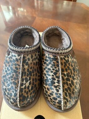 UGG Tasman Leopard Print Slip-On  -